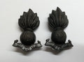 Royal Artillery Collar Dogs "Ubique" RA Metal Badges No Split Pins