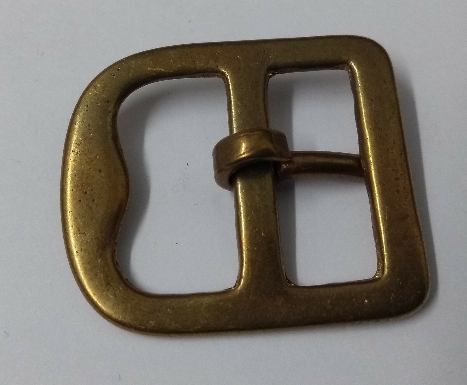 7/8" Cuirass Brass Single Prong Buckle X1