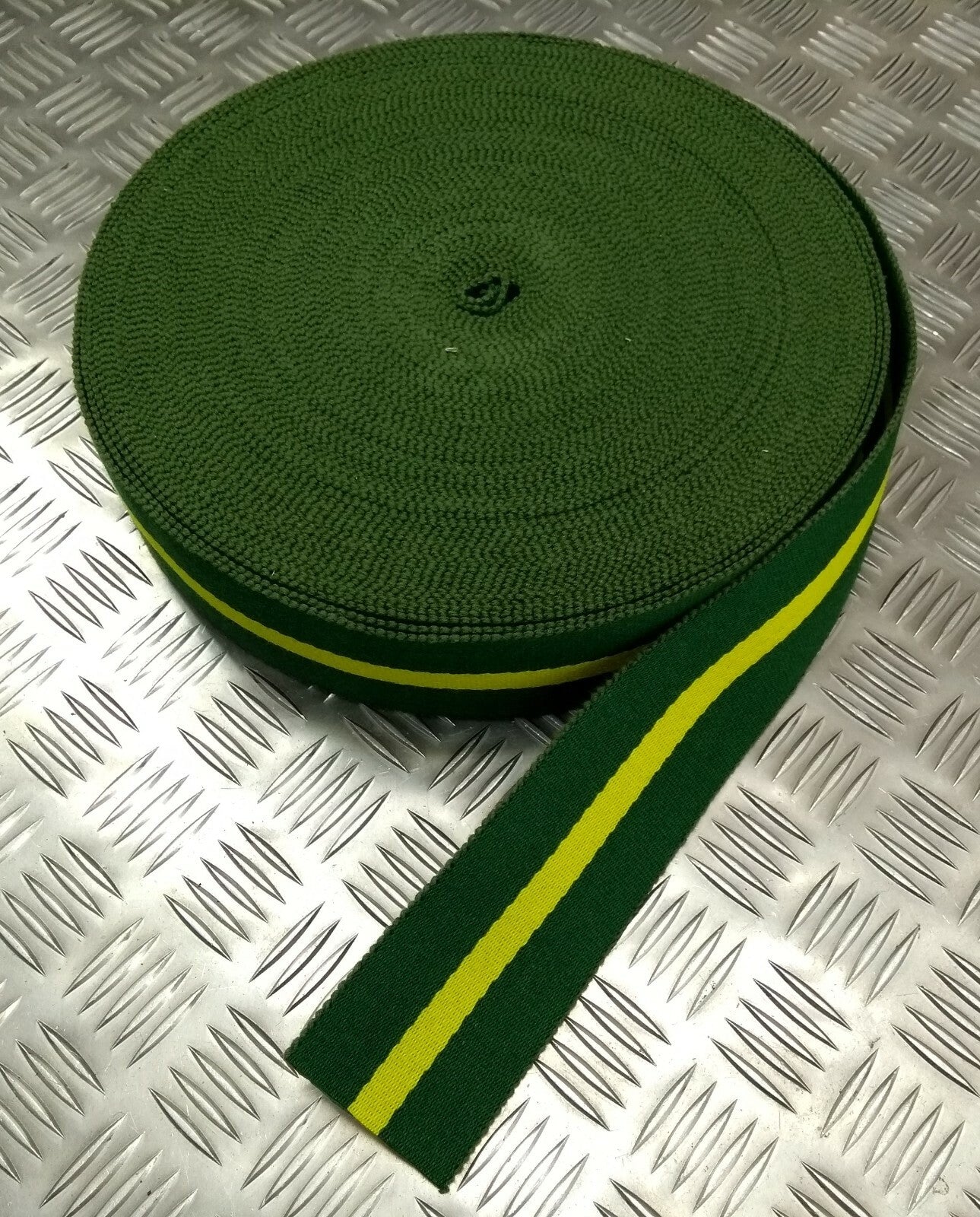 Stable Belt Material Cotton Canvas Heavy Duty Spec Two Tone 64mm