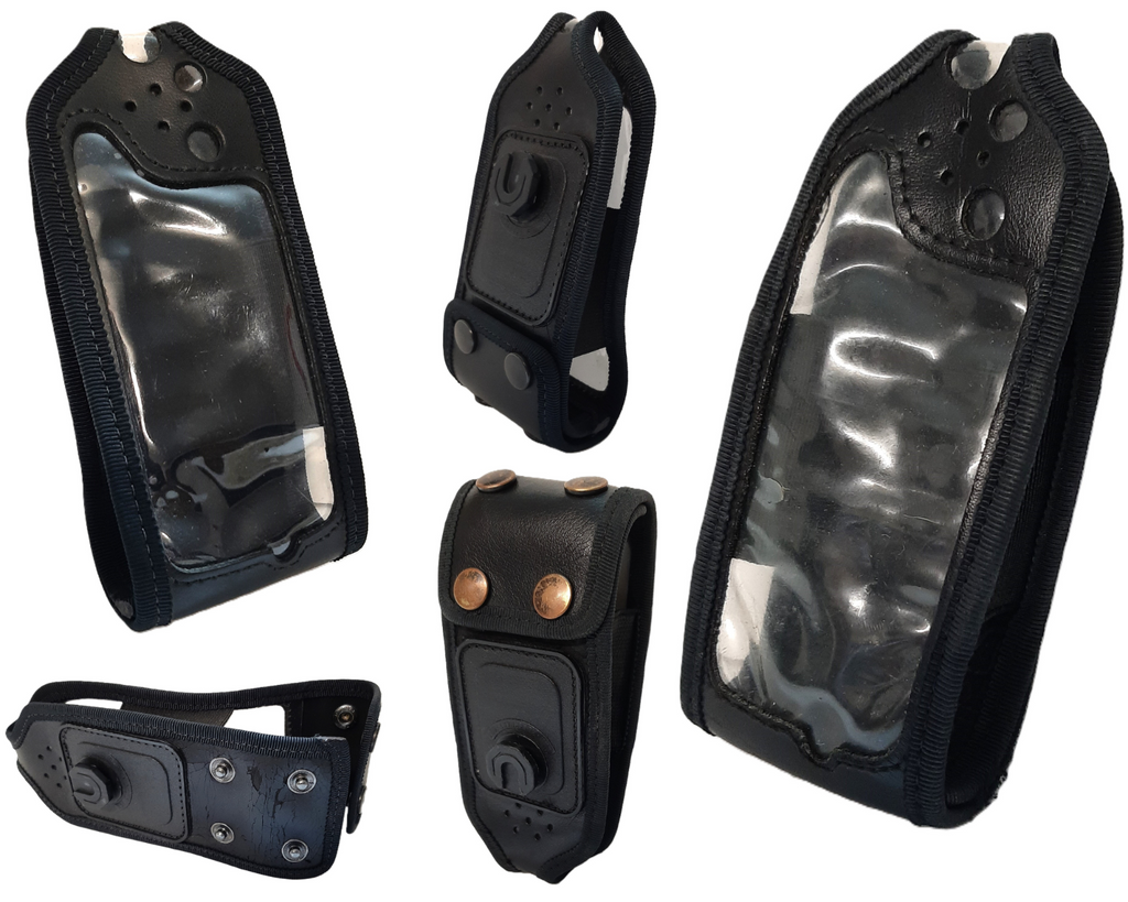 Klickfast Radio Holder Leather Case Communications Device Carrier UK Forces
