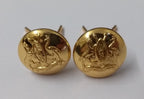 Uganda Small Split Pin Chinstrap Buttons NEW