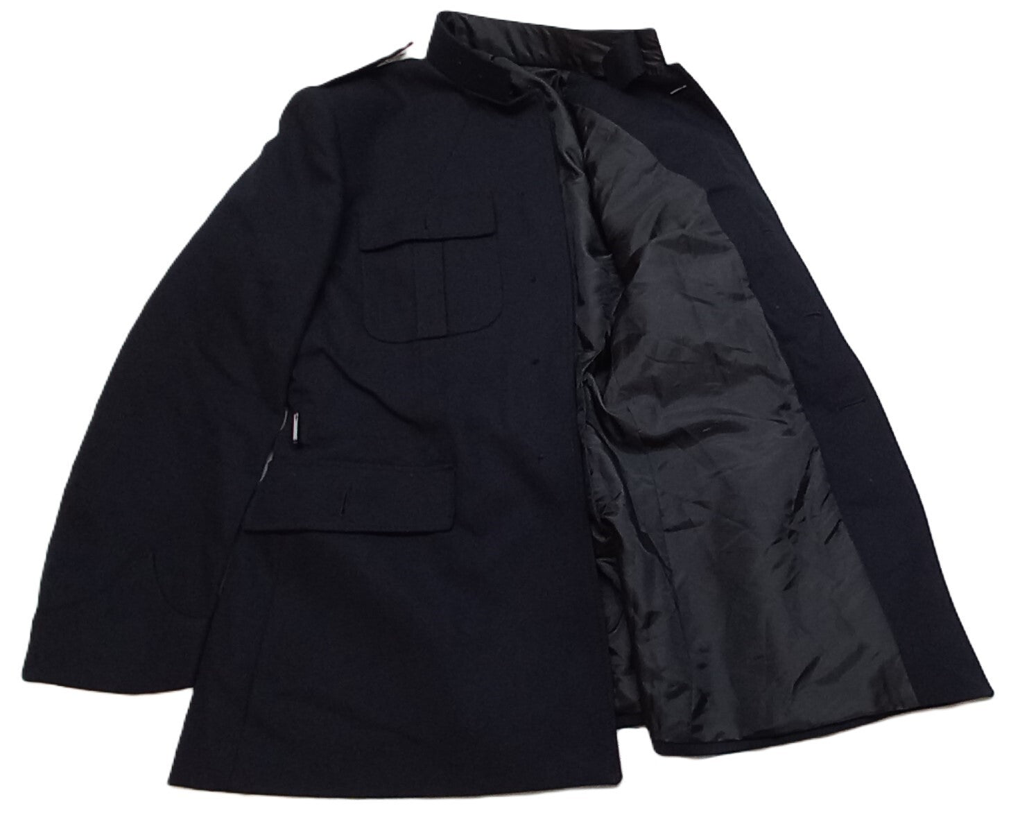 No1 RM Jacket O/R Dress Blue 100% Wool No Buttons or Badges Present
