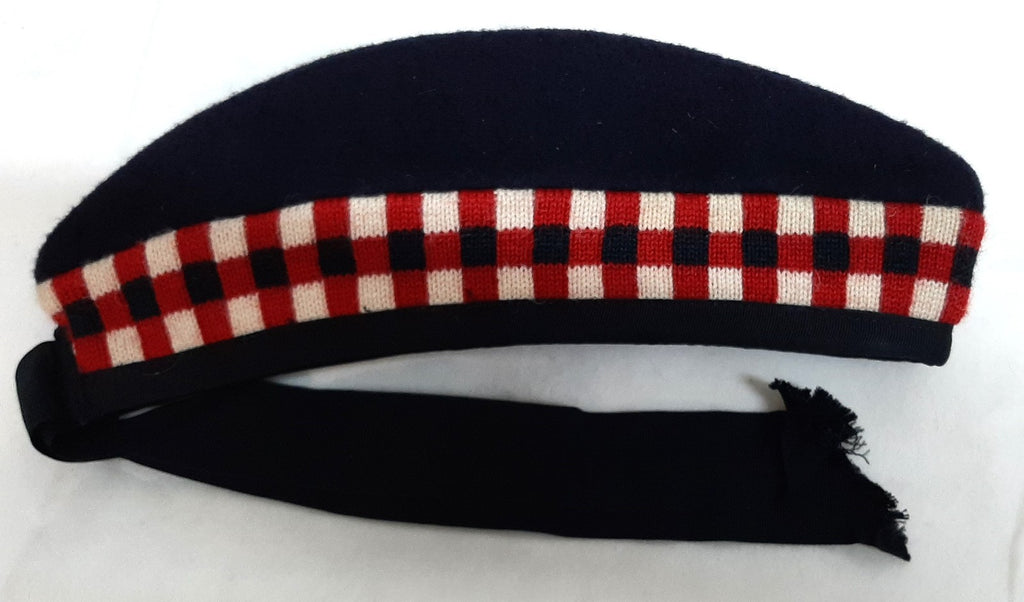 British Army Glengarry With London Scottish Regiment Strike Sure Insignia 56cm