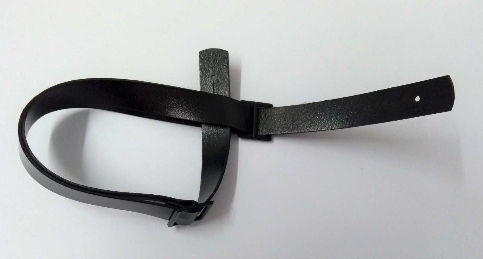 Genuine British Issue Dress Hat 1/2" Adjustable Hi Sheen Chinstrap