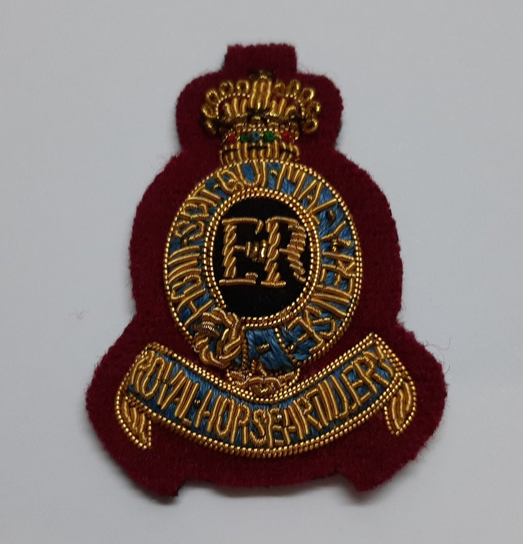 Horse Artillery Badge Hand Embroidered British RHA (7th Parachute Regiment)