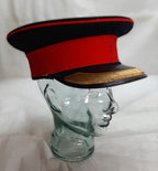 Vintage No1 Officer Hat British Army Royals Peaked Cap No Insignia Hawkes 55cm