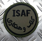Genuine British ARMY ISAF International Security Assistance Force OD Badge