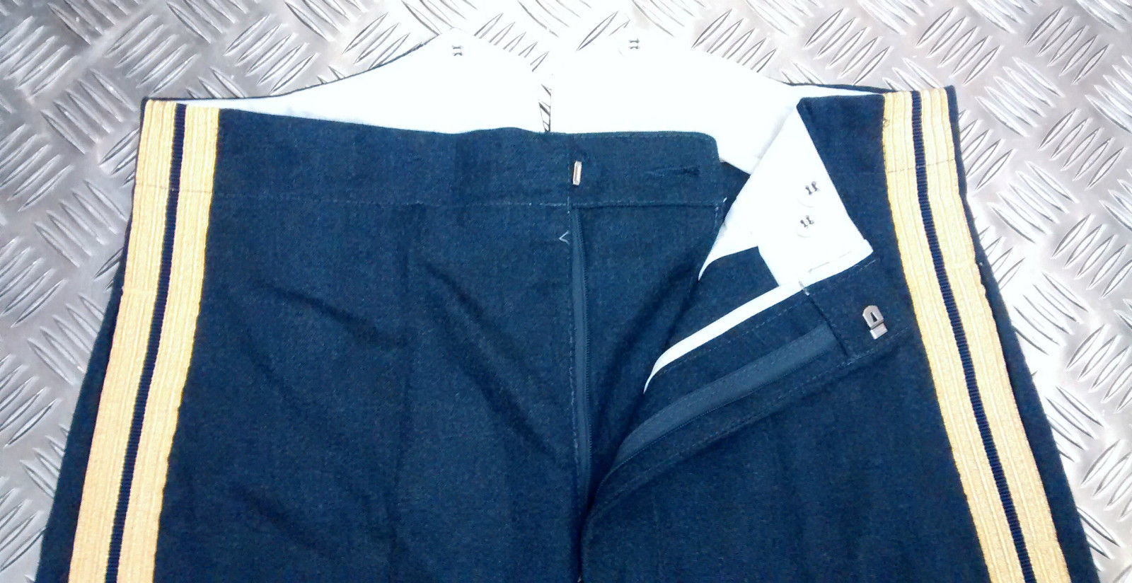 Bandsman Trousers RAF Royal Air Force Blue Grey with Stripes No9 No9(A) Damaged