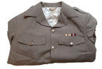 Army Jacket Lightweight British Insignia Buttons and Staff Sergeant Insignia