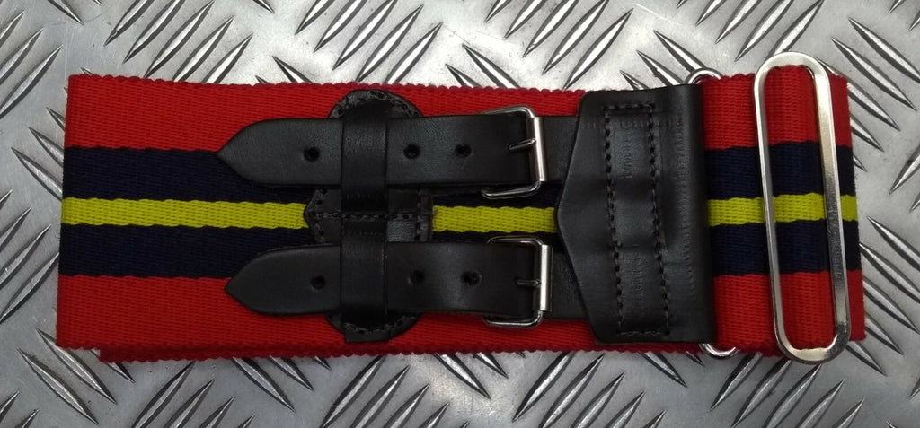 Royal Artillery Stable Belt Leather Straps British Army Issue London NEW