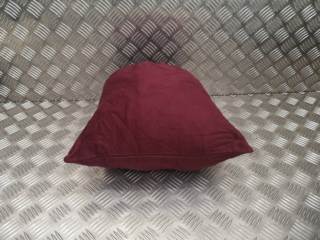 Maroon Lightweight Brushed Cotton Stash Drawstring Bag x 2