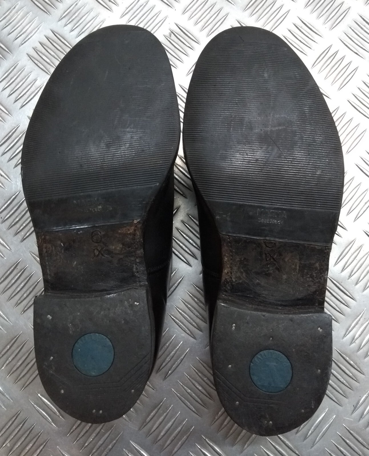 Naval Oxford Shoe British Navy Officers Dress Uniform Without Toe Cap UK 7L