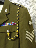 RLC Lanyard Royal Logistics Corps Male Dark Blue & Gold Genuine British Army