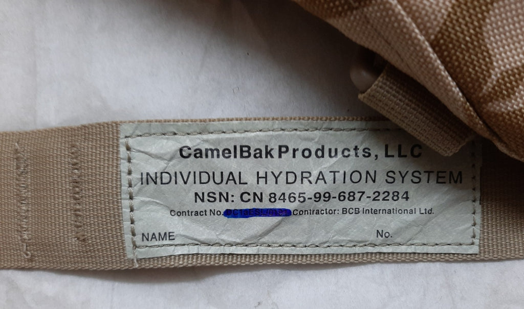 Desert Storm Camelbak Hydration Pack UK Forces Desert DDP Camo 100z / 3L