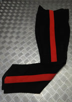 Vintage No1 Trousers Cavalry Pattern British 1 3/4" Stripes 1973 Gieves