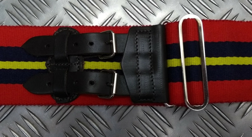 Royal Artillery Stable Belt Leather Straps British Army Issue London NEW