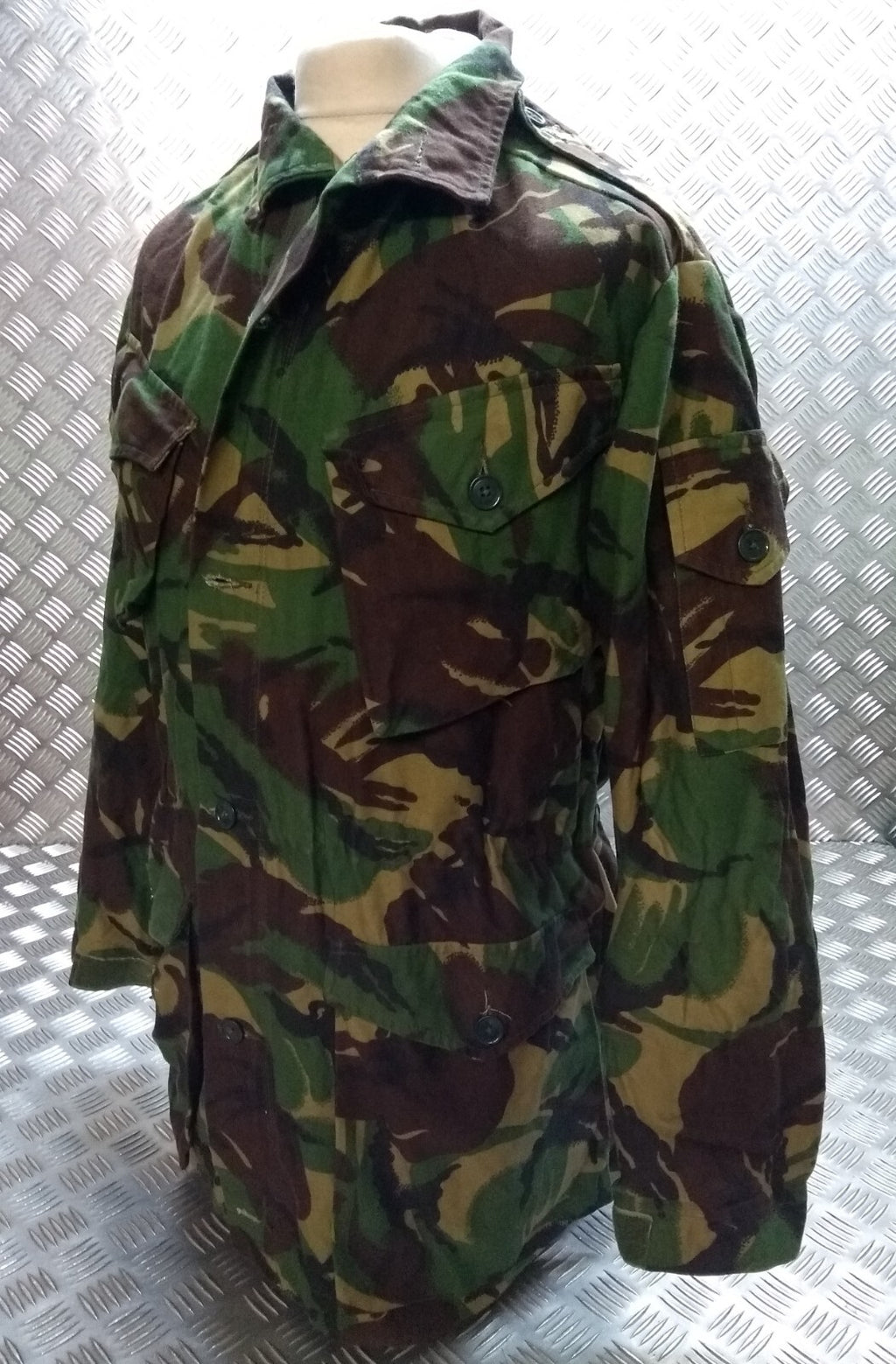DPM Combat Jacket 1980s Pattern British Army Camo Smock Old Camouflage Design