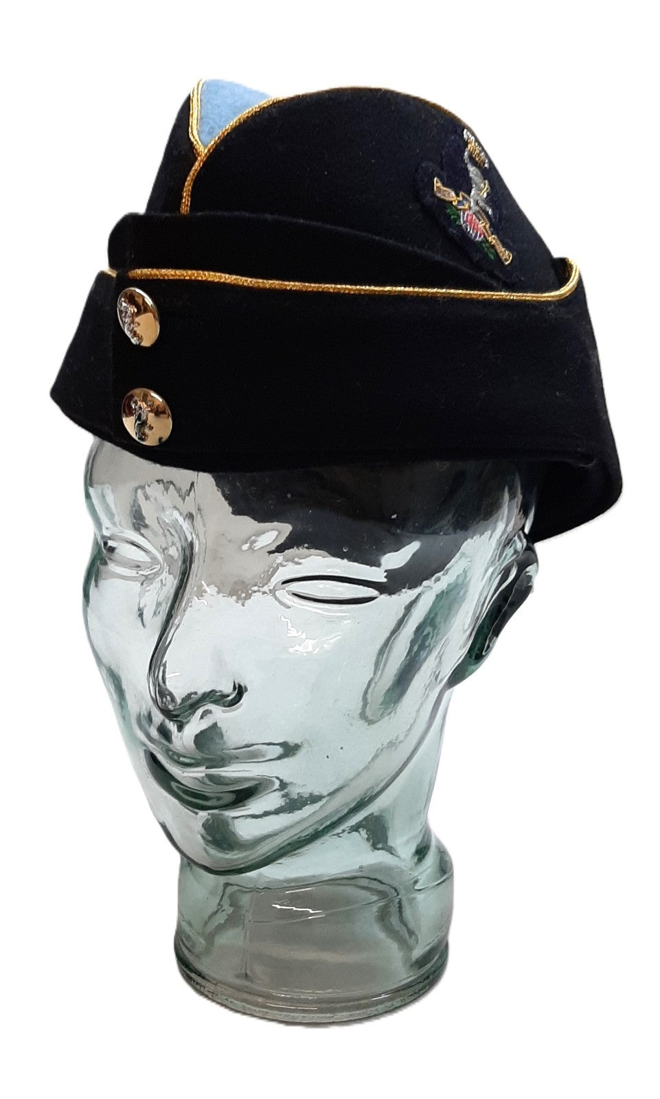 Side Cap British Royal Signals Forage Hat With Badge Size 58cm