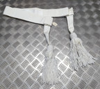 Officers Waist Sash Off / White No1 Uniform Dress Ceremonial & Parade Duties