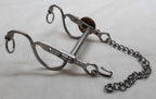 H Cav Horse Bit British Army Issue The Life Guards Chrome Mouthpiece & Insignia