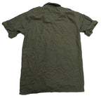 Vintage Combat Army Style Shirt British Dress Pinched Short Sleeve 16.5