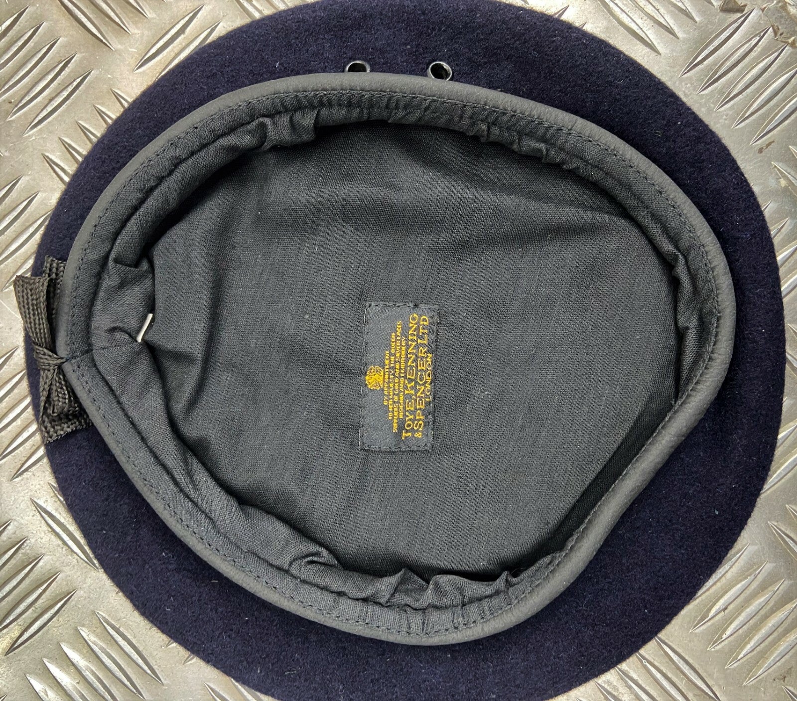 Blue Beret Cap British Made General Service Dress No Insignia 57cm or 58cm