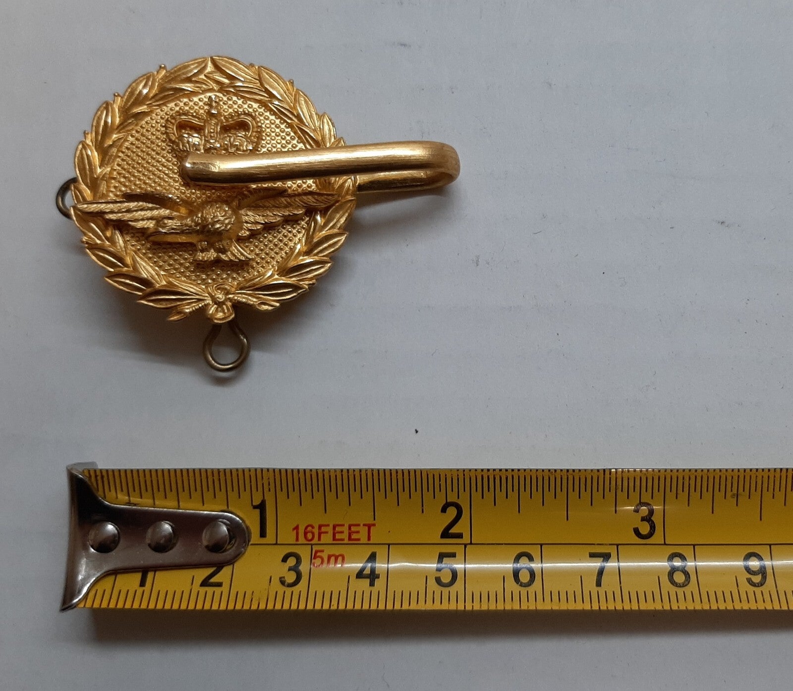 RAF Royal Air Force Badge / Buckle Claps Front Facing Hook Q/C