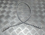 Genuine British Made Ceremonial & Parade Silver Blue Fleck Cord 1M RC13
