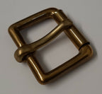 Vintage British Army Heavy Brass 1 1/4" Bridle & Strapping Roll Buckle