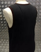 Genuine British Issue PTI Training overdyed long Vest With Maroon Trim
