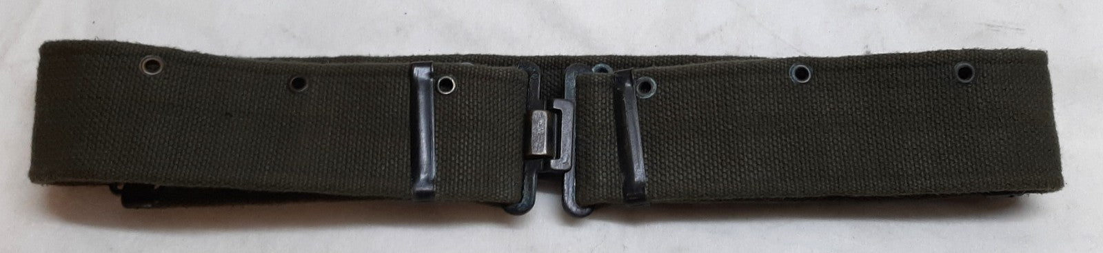 Vintage Belt Webbing Load Carry Pistol Canvas Belt Pattern 58 Waist 44"