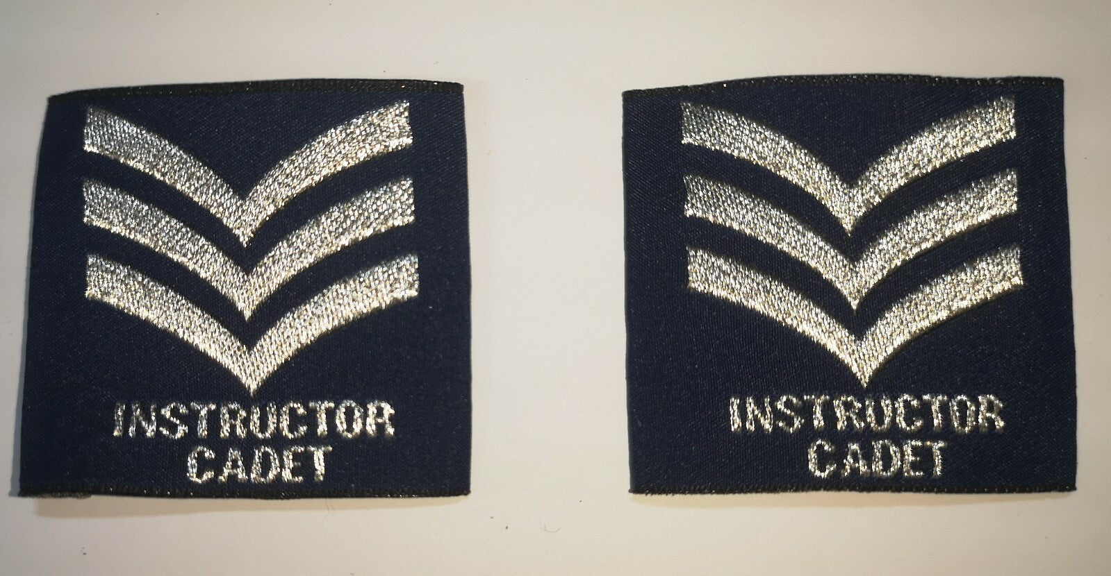 RAF Royal Air Force Airforce Shirt Slides 3 Bar Chevron Cadet Instructor 1 Pair NEW