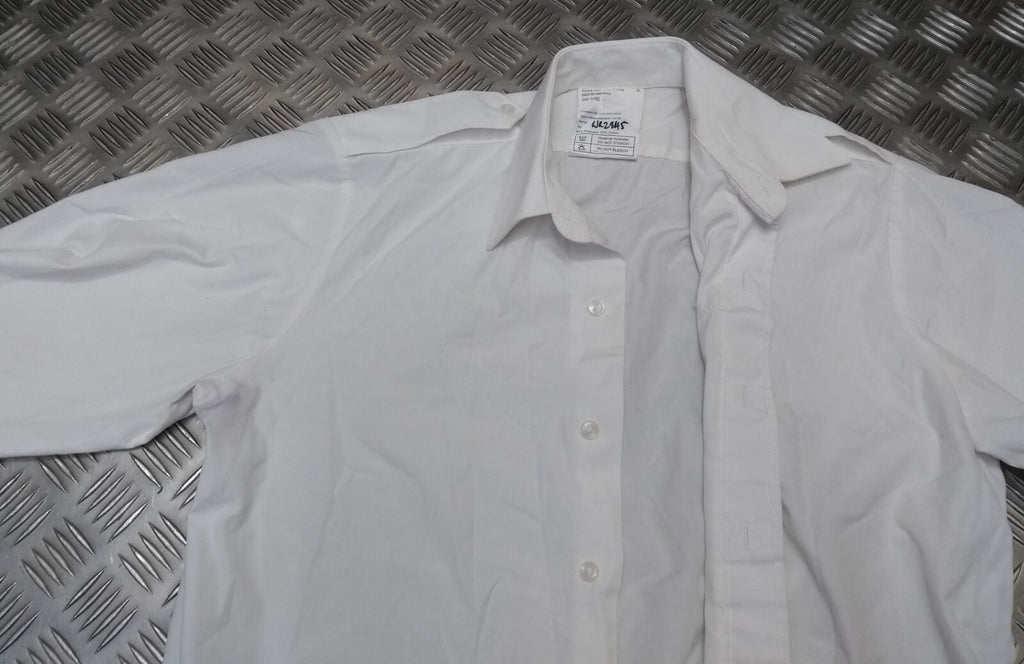 RN White Shirt Long Sleeve Royal Navy Pattern Assorted Sizes Grade 2