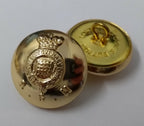 Genuine British Army The Royal Gloucestershire Hussars Dress Buttons 38L x20