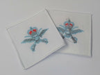 PTI Badges Embroidered RAF Royal Air Force Physical Training Instructor 1 Pair