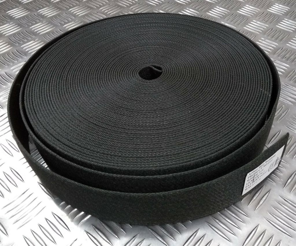 MIl-Spec Belting Ceremonial Green Courlene Belt Material Nylon Webbing