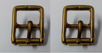 Genuine British Army Horse Guards & H Cav 7/8" Bridle Roll Buckles X2 STD103