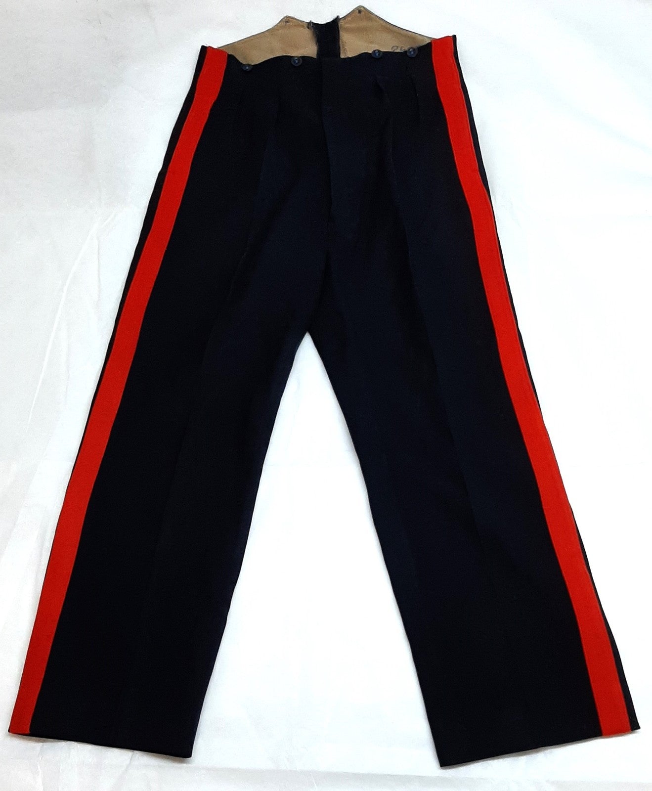 Vintage Army Trousers Foot Guards Pattern British No1 Dress Uniform W31" L29"