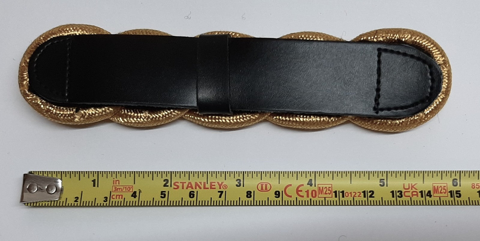 Ceremonial Shoulder Cords 3 Ply With Leather Attaching Straps British Made