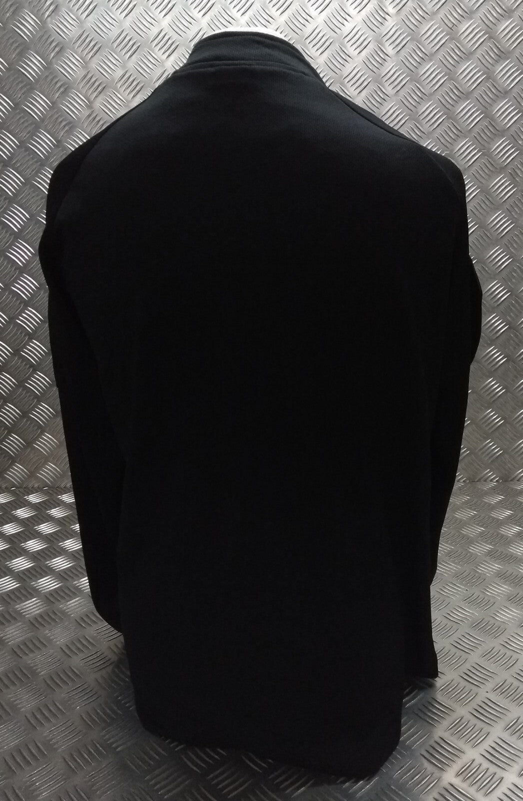 Black Technical Delta Stealth Self Wicking Technical Activewear Top Long Sleeve