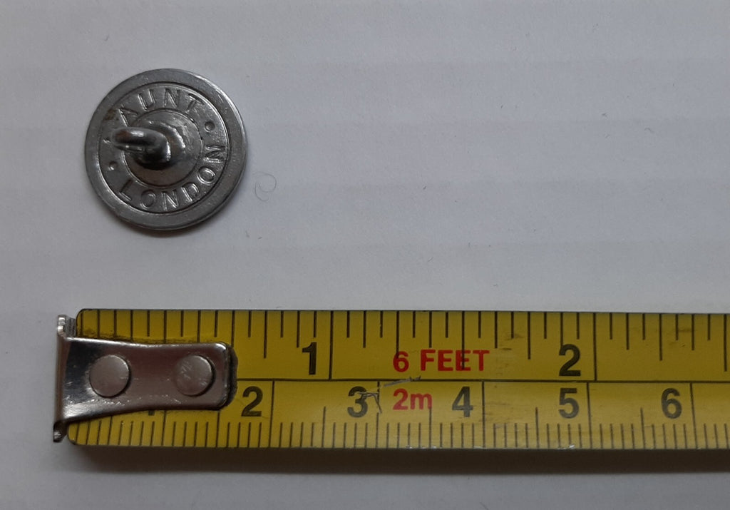 Vintage Buttons RAF Royal Air Force Kings Crown Ring Backed