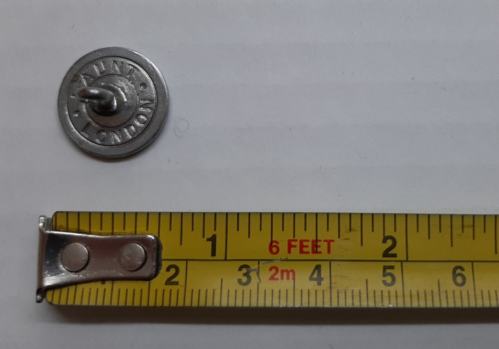 Vintage Buttons RAF Royal Air Force Kings Crown Ring Backed