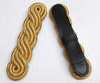 Ceremonial Shoulder Cords 3 Ply With Leather Attaching Straps British Made