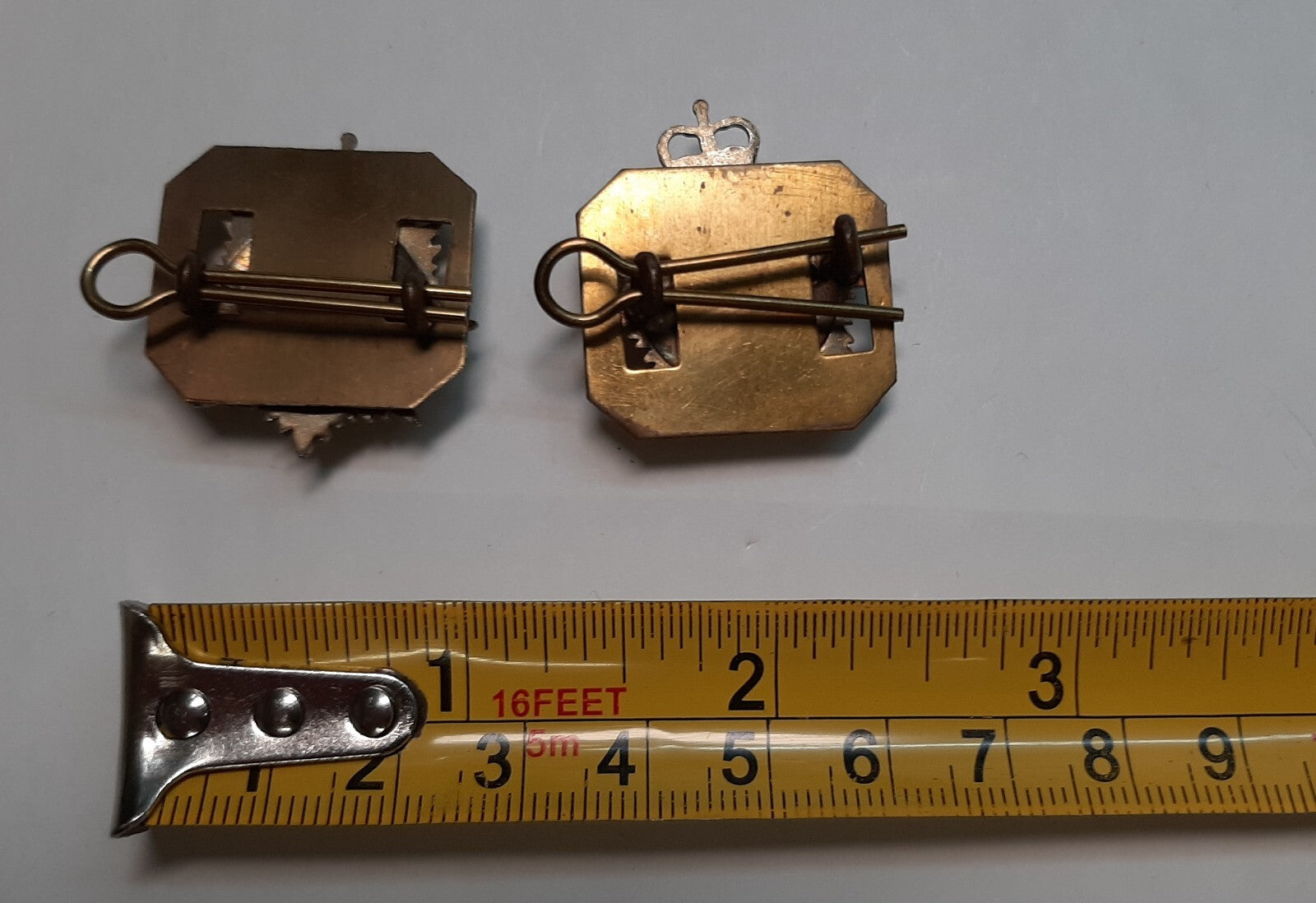 Vintage RCT Collar Badges British Army Old Pattern The Royal Corps of Transport