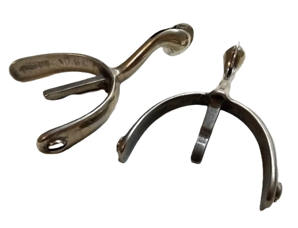 Swan Neck Spurs Short British Army / Officers & Soldiers Parade Boots