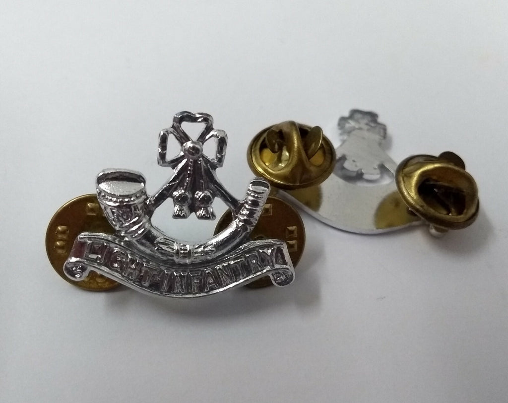Genuine British Light Infantry Regimental Shoulder Insignia Badges LX01