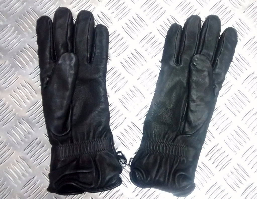 Genuine British Black Leather Combat Gloves MK2 MVP- All Sizes- NEW