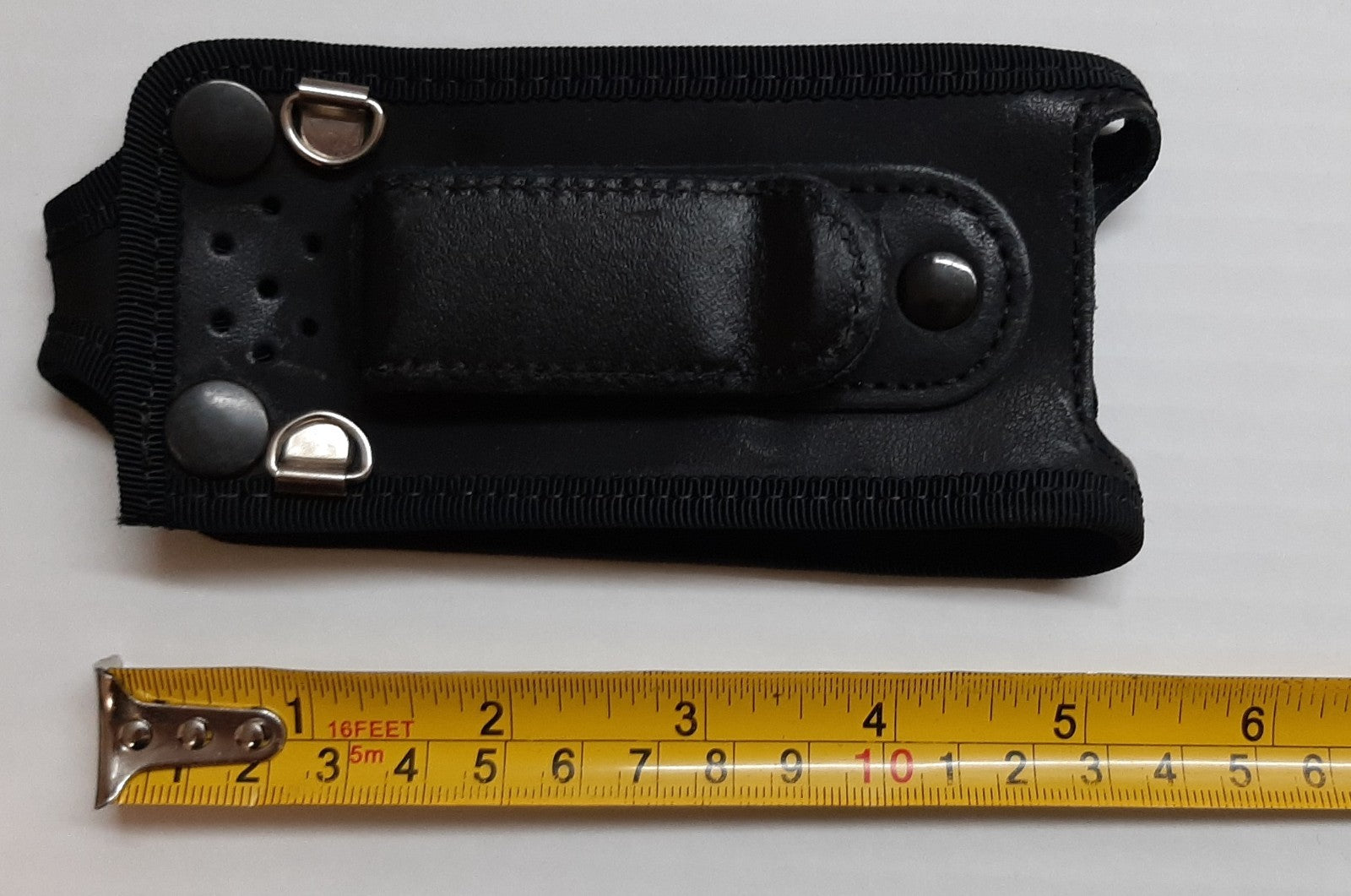 Belt Clip Radio Holder Leather Case Communications Device Carrier UK Forces