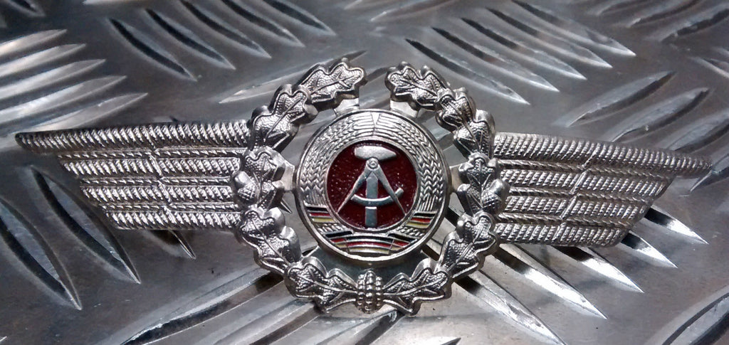 Genuine East German Forces Metal Cap Badge DDR NVA- NEW