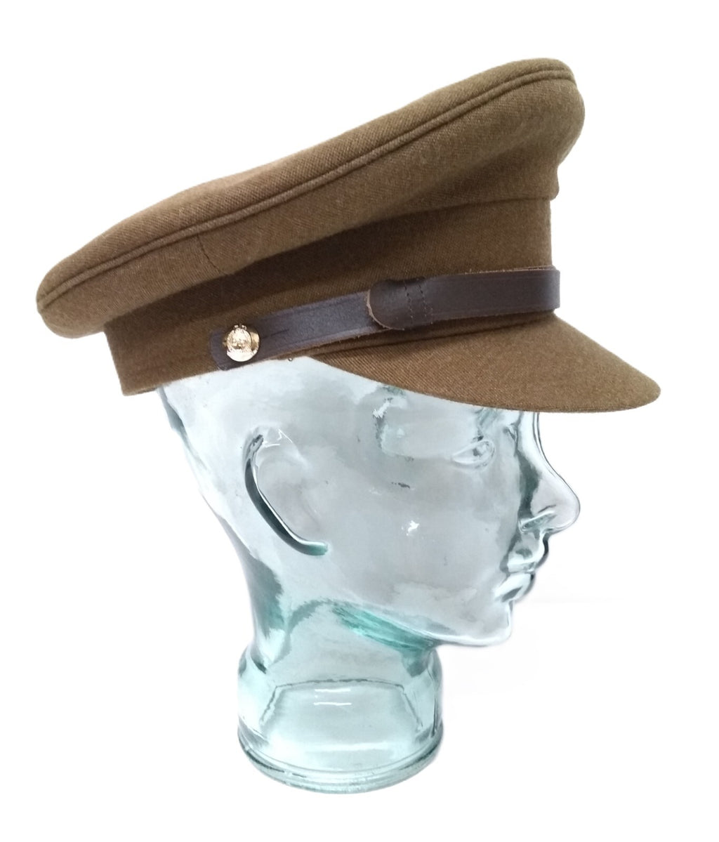 No2 Officer Hat British Army Regimental Dress Cap Buttons & leather Chinstrap